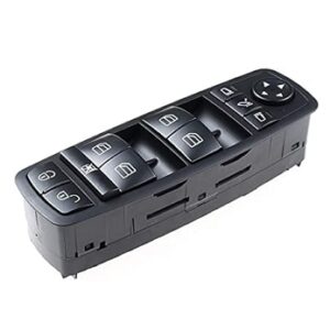 MERCEDES A CLASS (W169) 04-12 PREKIDAC U PREDNJIM VRATIMA (4 TASTERA) (ELEKTRO-SKLOPIV RETROVIZOR) (CRNI OKVIR) (3 PIN) L
