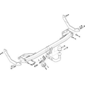 KUKA ZA VUČU PEUGEOT 307 03.02-12.09