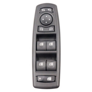 RENO MEGANE H/B - S.W. 08-15 PREKIDAC U PREDNJIM VRATIMA (4 TASTERA) (CRNI OKVIR) (ELEK-SKLOPIV RETROVIZOR) (2 KONEKTORA) (13+6 PIN) L